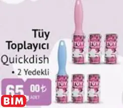 QUİCKDİSH TÜY TOPLAYICI